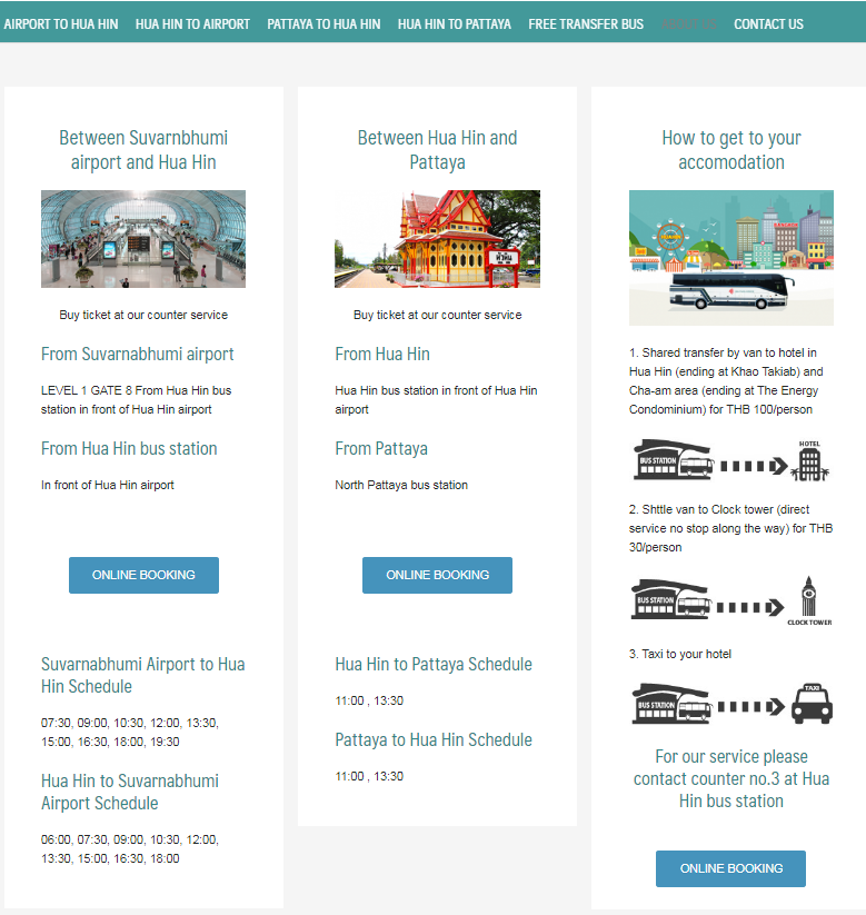 Roong Reuang transport infographic in Bangkok