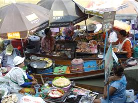 Boats at Amphawa Boats at Amphawa