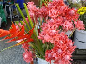 Amphawa market flowers Amphawa market flowers