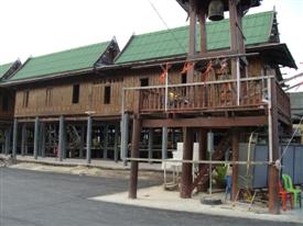 Monks house at Amphawa Monks house at Amphawa