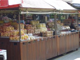 Amphawa market stall Amphawa market stall
