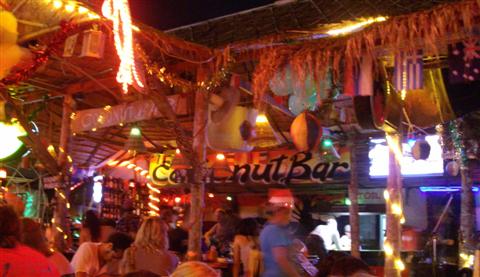The Coconut Bar in Ao Nang. Somewhere to relax on the last night in Krabi province. The Coconut Bar in Ao Nang. Somewhere to relax on the last night in Krabi province.