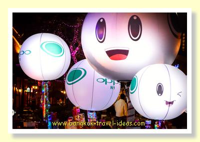 Ballons at Asiatique the Riverfront Ballons at Asiatique the Riverfront