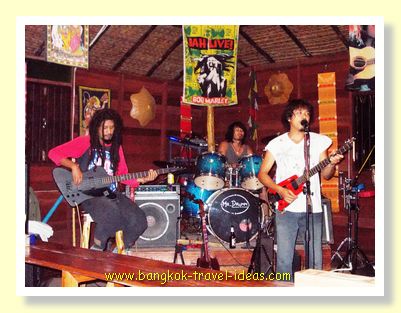 Reggae band in Koh Chang Reggae band in Koh Chang