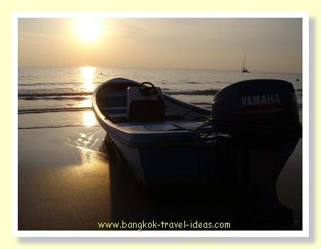 Koh Chang sunset on one of the top beaches on the island Koh Chang sunset on one of the top beaches on the island