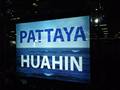 Take the bus to Pattaya or Hua Hin from Suvarnabhumi Airport