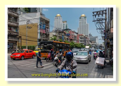 Looking towards Pratunam, Bangkok Looking towards Pratunam, Bangkok