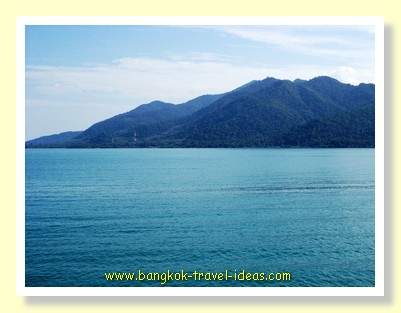 Koh Chang view from the ferry  Koh Chang view from the ferry