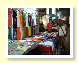 Market stalls in Bangkok