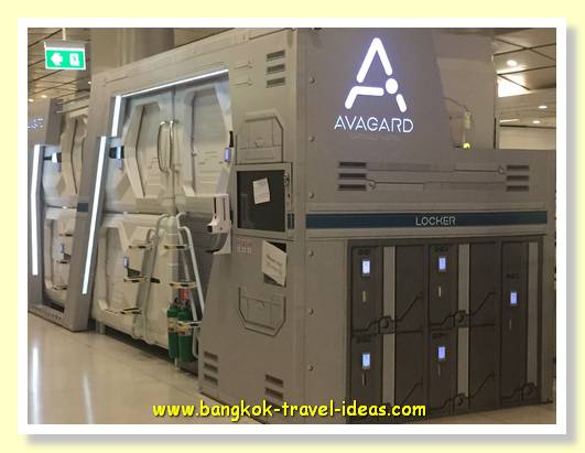 Avagard Capsule Hotel in Suvarnabhumi Airport