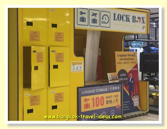 Luggage Storage at Bangkok Suvarnabhumi Airport