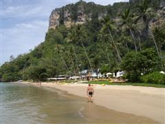 The beach at the Centara Grand Ao Nang doesn't seem to have a name