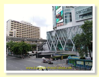 Zen and Central World shopping malls