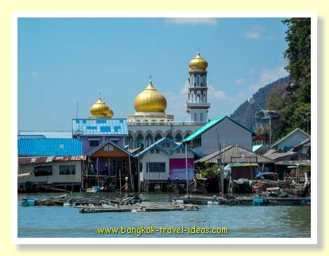 Sea Gypsy village near Phang-Na