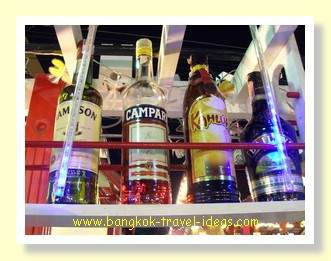 Hua Hin night market cocktail stall