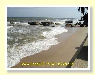 Hua Hin beach, one of the best Bangkok beaches around Hua Hin beach, one of the best Bangkok beaches around