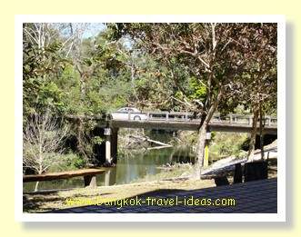 Eating food at the Khao Yai National Park Eating food at the Khao Yai National Park