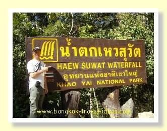 Haew Suwat waterfall in the Khao Yai National Park Haew Suwat waterfall in the Khao Yai National Park