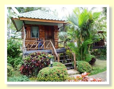 Dusita Resort cabin in the middle of the grounds at Koh Kood Dusita Resort cabin in the middle of the grounds at Koh Kood
