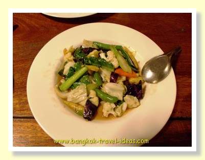 Koh Kood stir fried vegetables