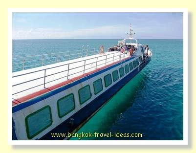 Koh Kood express boat to Laem Sok