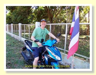 Koh Kood motorbike rider