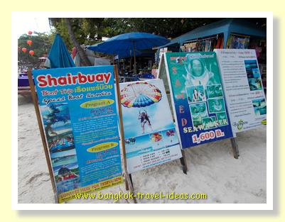 Watersports and snorkeling tours on Koh Samet