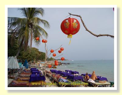 Evening dining on Ao Hin Hok Koh Samet