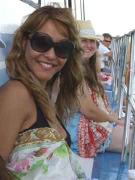 Many European tourists were heading to Koh Phi Phi. These ladies were from Barcelona, Spain. Many European tourists were heading to Koh Phi Phi. These ladies were from Barcelona, Spain.