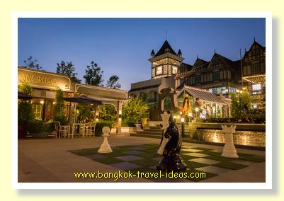 Large chess set at Pickadaily Bangkok shopping mall