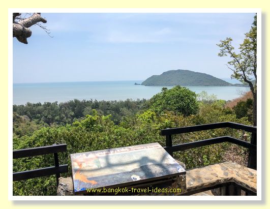 Lookout over Laem Sala Beach Lookout over Laem Sala Beach