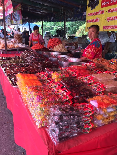 Prachuap Beach street market Prachuap Beach street market