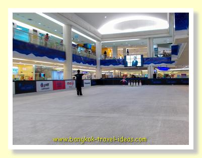 Ice rink at Seacon Square