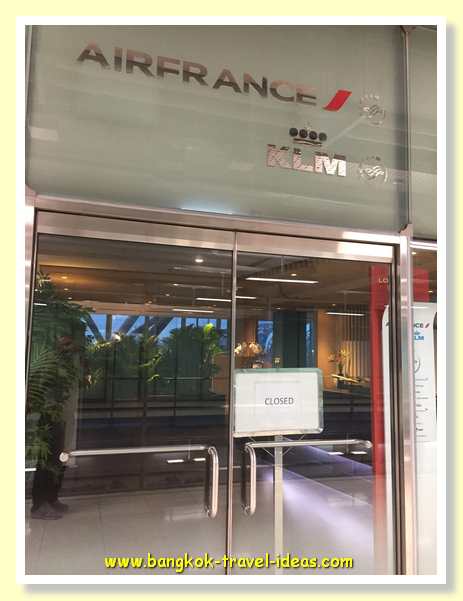 Air France/KLM Bangkok Lounge Suvarnabhumi Airport Concourse F