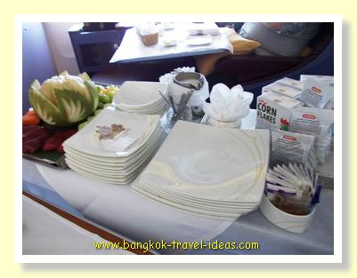 Choice of cereals on Thai Airways flights Choice of cereals on Thai Airways flights