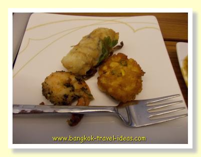 Thai Spicy Prawns and Sweet Corn Cake Thai Spicy Prawns and Sweet Corn Cake