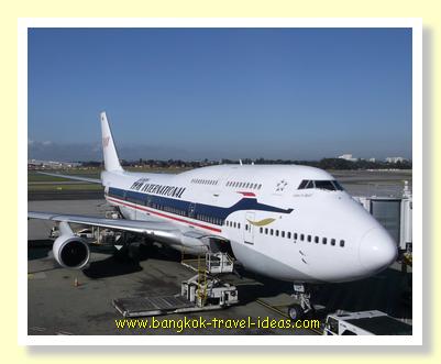 Thai Airways 747 in the old style livery Thai Airways 747 in the old style livery