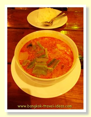 Thai food at Tarzan Island Restaurant Koh Chang Thai food at Tarzan Island Restaurant Koh Chang