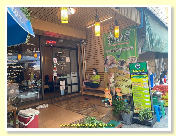 Full body massage in Bangkok massage street Full body massage in Bangkok massage street