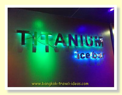 Titanium Ice bar for some great Bangkok nightlife